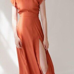 Urban outfitters Lindsey dress Burnt orange